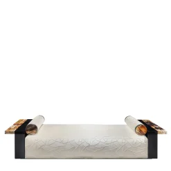 Arcahorn Benches<Egon White Chaise Longue