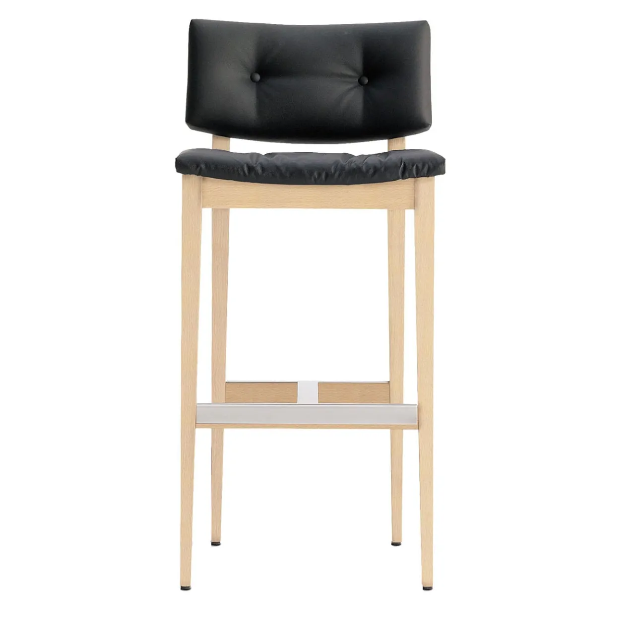 Billiani 1911 Bar Stools<Eileen Black Stool by Werther Toffoloni