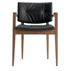 Billiani 1911 Chairs<Eileen Small Brown & Black Armchair by Werther Toffoloni