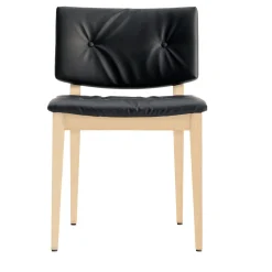 Billiani 1911 Chairs<Eileen Small Light-Beech & Black Chair by Werther Toffoloni