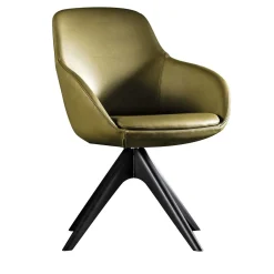 Meroni & Colzani Office Chairs<Elba Green Swivel Chair