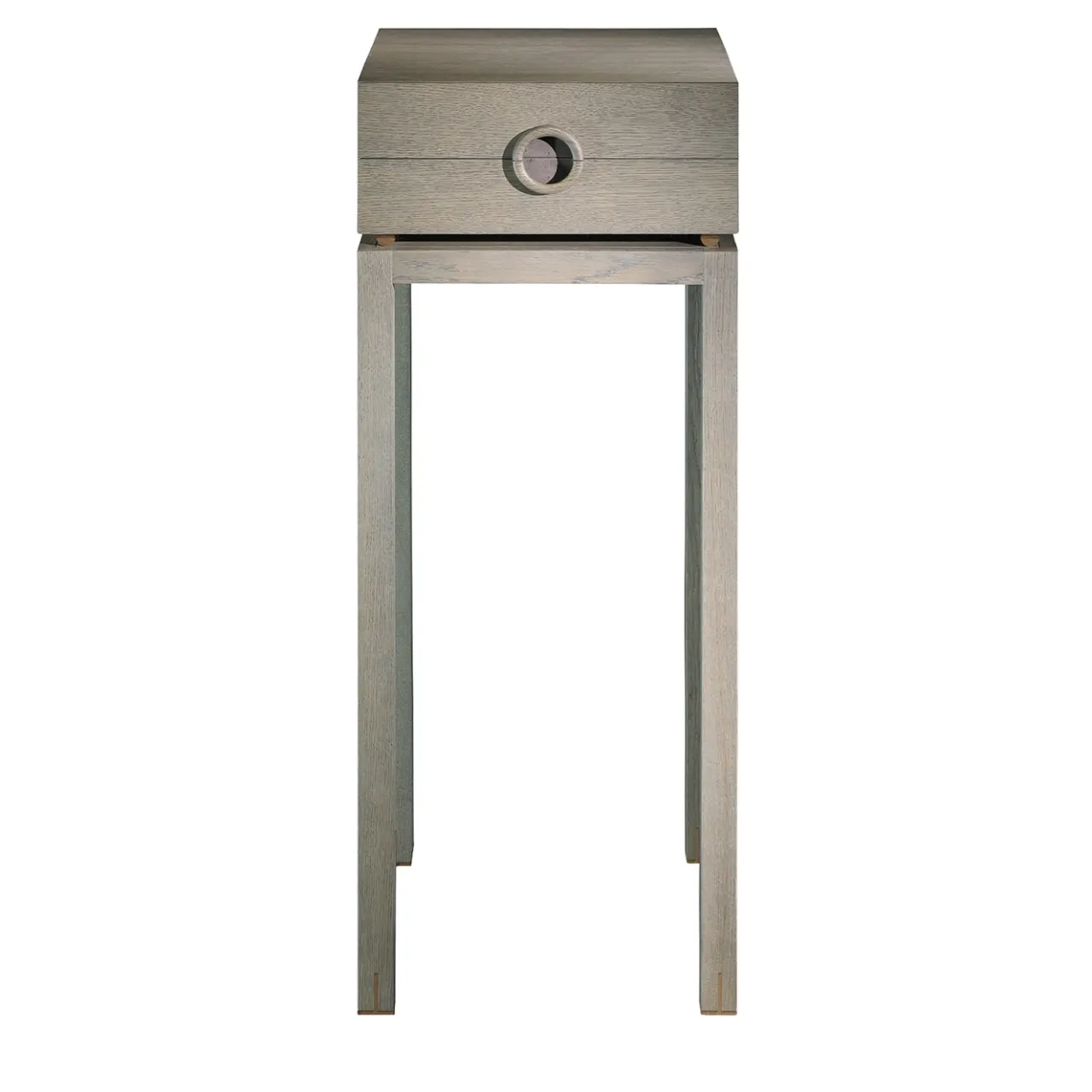 Garbarino Collections Nightstands<Elementare beige oak wood high nightstand
