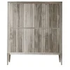Dale Italia Cabinets<Eleva Gray Cabinet #5