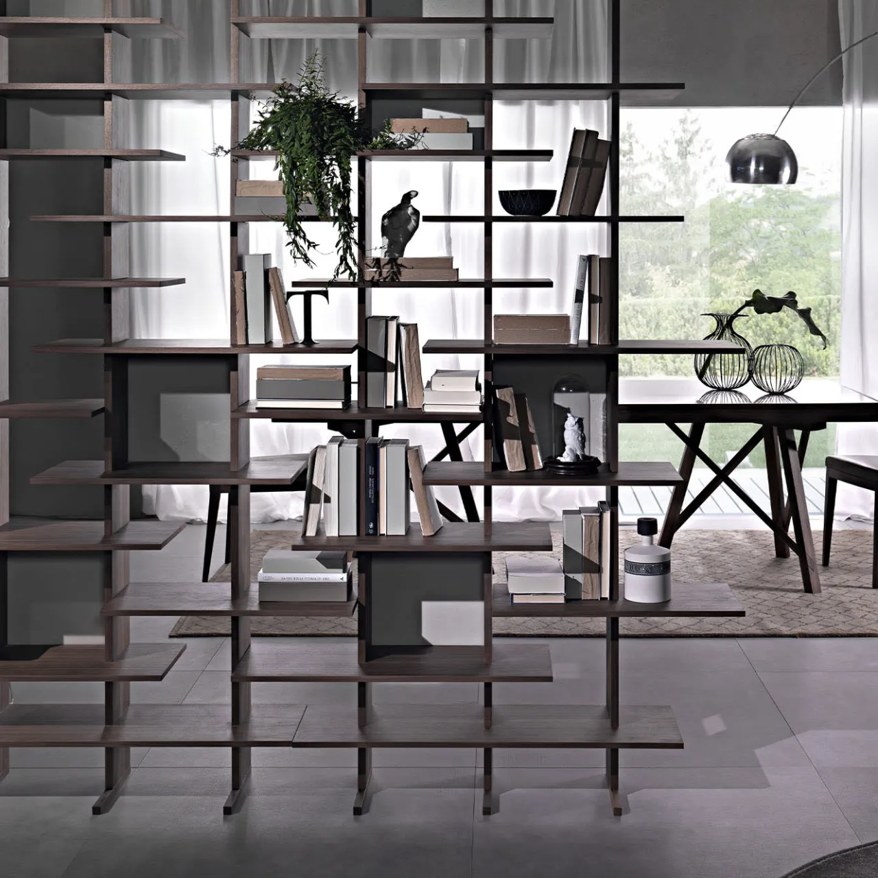 Pacini & Cappellini Bookcases<Elisabeth Bookcase #3 by Cesare Arosio and Beatrice Fanchini