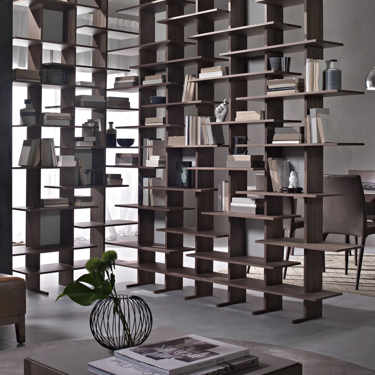 Pacini & Cappellini Bookcases<Elisabeth Bookcase #3 by Cesare Arosio and Beatrice Fanchini