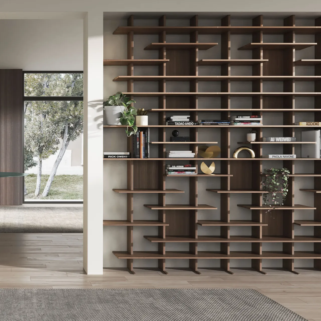 Pacini & Cappellini Bookcases<Elisabeth Bookcase #3 by Cesare Arosio and Beatrice Fanchini