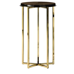 Black Tie Side Tables<Elliot Plus High Gold Side Table