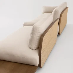 Gebrüder Thonet Vienna GmbH (GTV) – Wiener GTV Design Sofas<Ellipse White 3-Modules Sofa by Chiara Andreatti