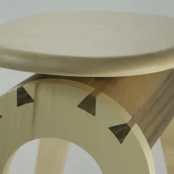 Nicola Tessari Stools<Elliptic Two-Tone Stool