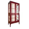 Ebanisteria Roberto Gambella Cabinets<Elsa 2-Door Red Display Cabinet by Eugenio Gambella