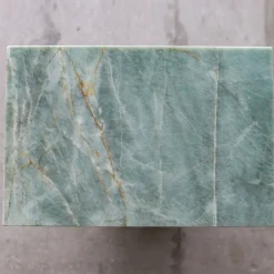 Stone Stackers Side Tables<Emerald Quartzite Marble Side Table
