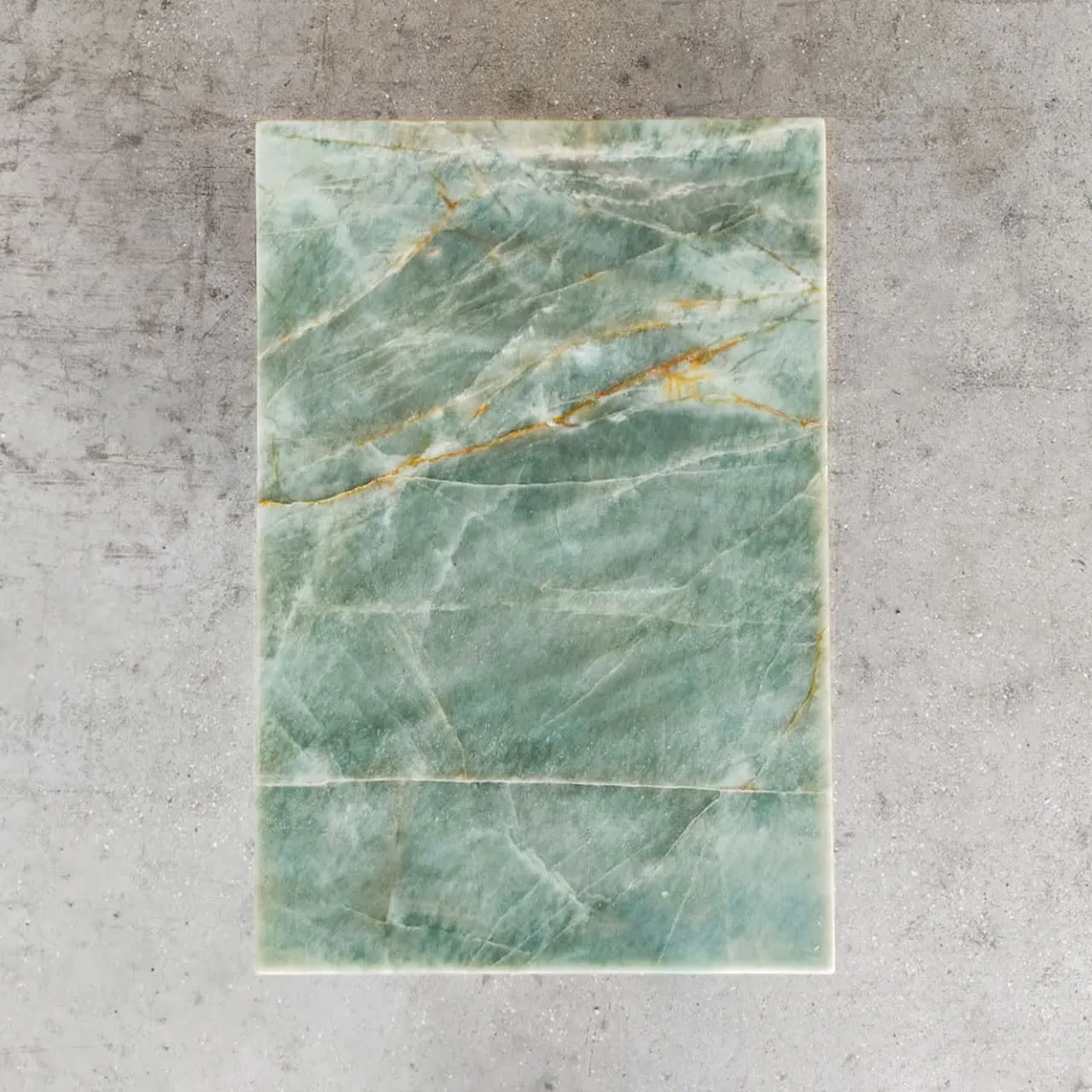 Stone Stackers Side Tables<Emerald Quartzite Marble Side Table