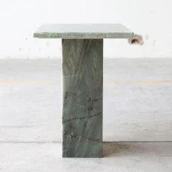 Stone Stackers Side Tables<Emerald Quartzite Marble Side Table