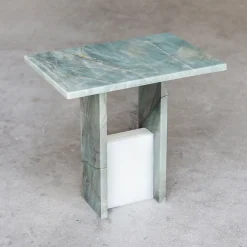 Stone Stackers Side Tables<Emerald Quartzite Marble Side Table