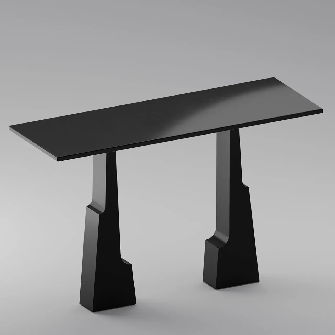 mg12 by Monica Geronimi Consoles<Emily Black Lacquered Wood Console