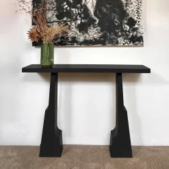 mg12 by Monica Geronimi Consoles<Emily Black Lacquered Wood Console