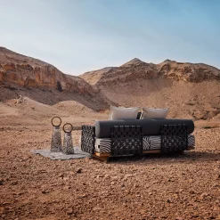 Jwana Hamdan Outdoor Sofas & Benches<Emir Gray Sofa