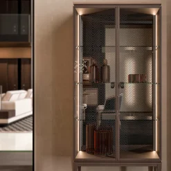 CPRN Homood Cabinets<Engraved Glass Showcase