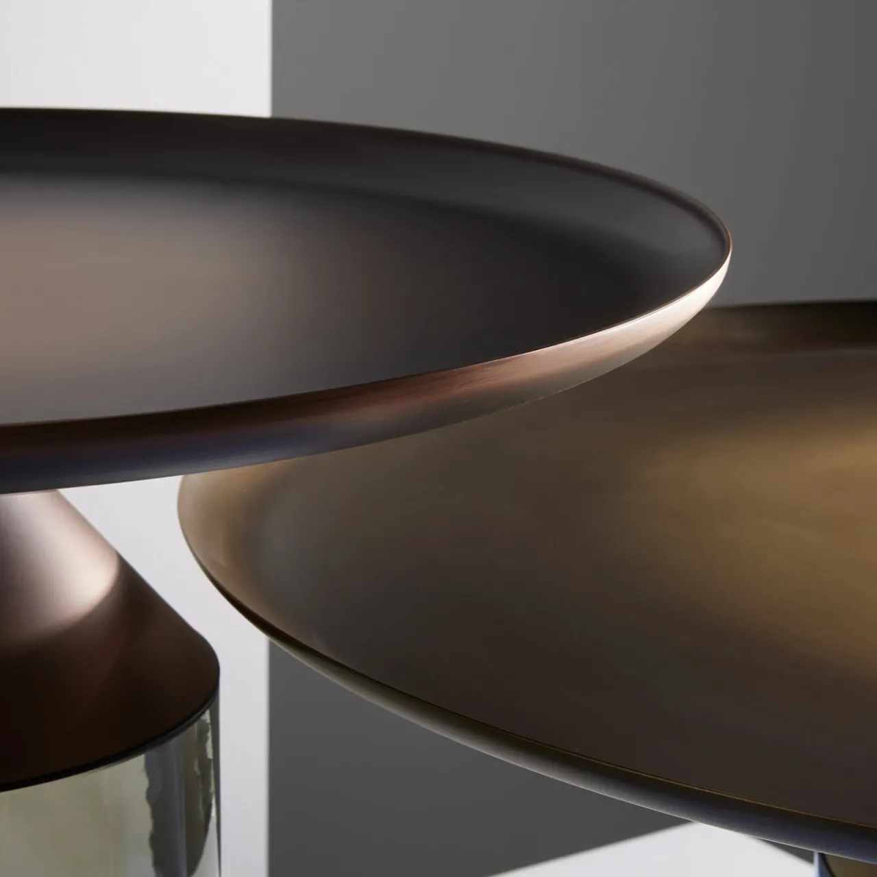 VeniceM Coffee Tables<Equilibre Smoke Gray Coffee Table
