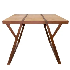 TrackDesign Bistro Tables<Equilibri Corten Steel Table by Valentina De Carolis