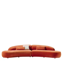Black Tie Sofas<Erasmo Orange Sofa