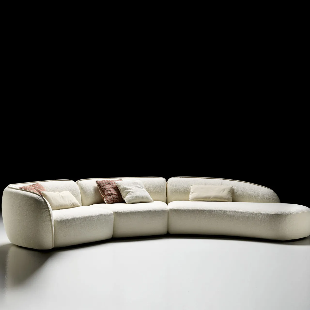 Black Tie Sofas<Erasmo White Sofa