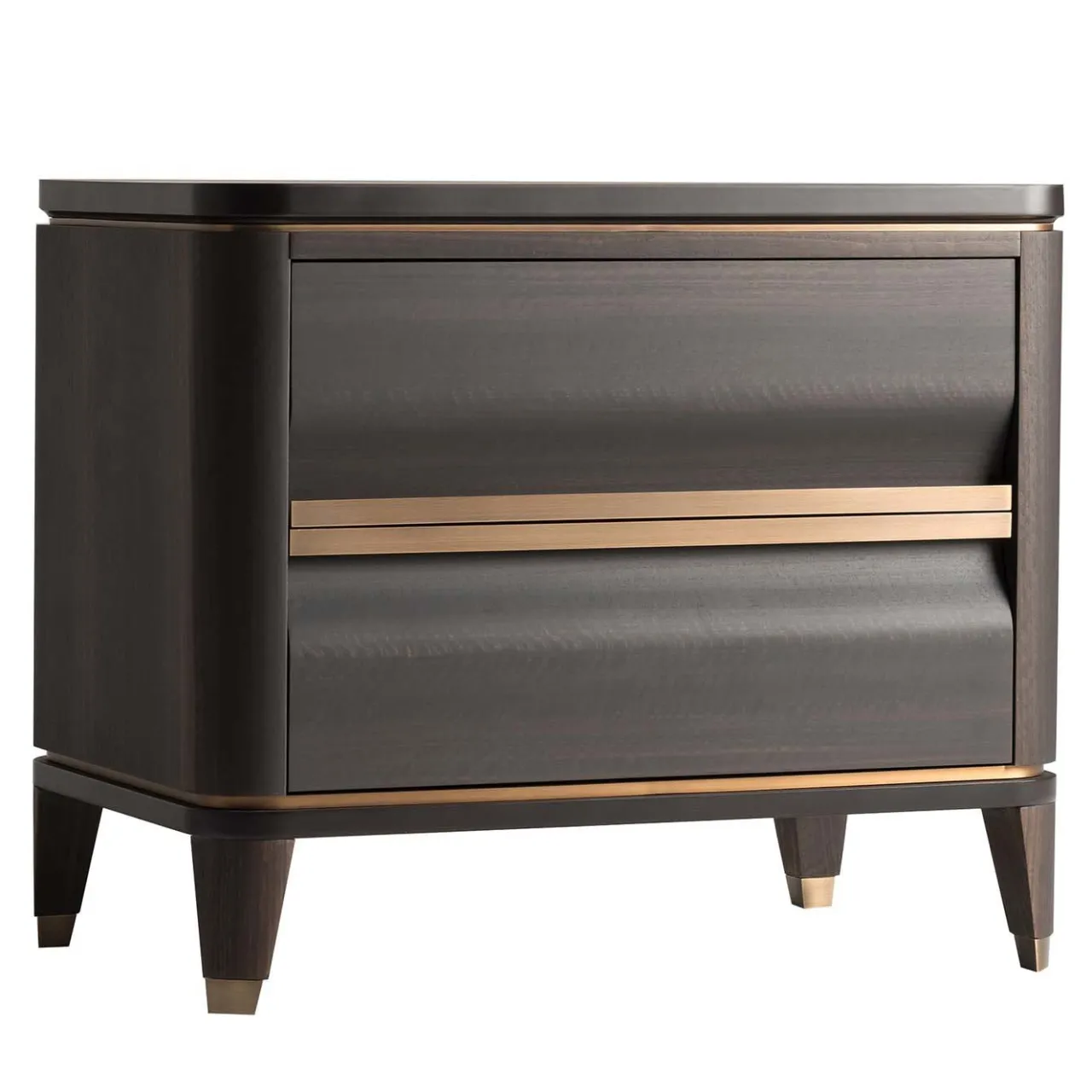 Mantellassi 1926 Nightstands<Ercolino dark brown nighstand