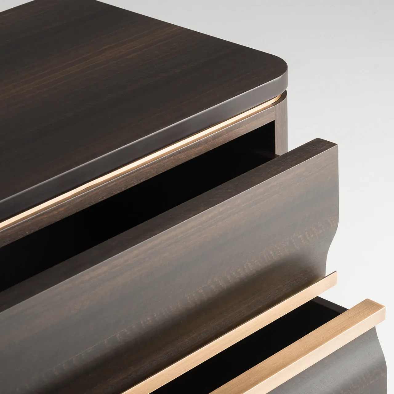 Mantellassi 1926 Nightstands<Ercolino dark brown nighstand
