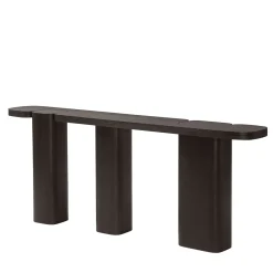 Carpanese Home Consoles<Erice C Wood Console