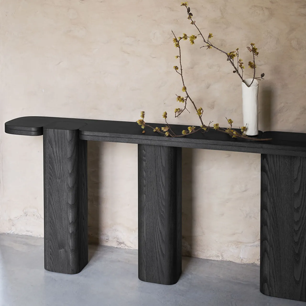 Carpanese Home Consoles<Erice C Wood Console