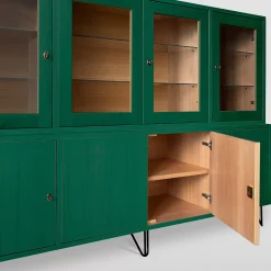 Ebanisteria Roberto Gambella Cabinets<Eroica Green Cabinet by Eugenio Gambella