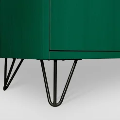 Ebanisteria Roberto Gambella Cabinets<Eroica Green Cabinet by Eugenio Gambella