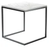 V.L. Lavorazioni In Ferro Side Tables<Esopo Black and White Side Table by Antonio Saporito