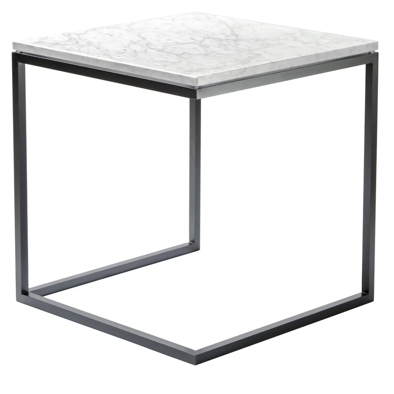 V.L. Lavorazioni In Ferro Side Tables<Esopo Black and White Side Table by Antonio Saporito