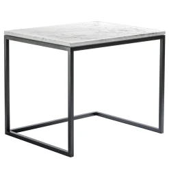 V.L. Lavorazioni In Ferro Side Tables<Esopo Black and White Side Table by Antonio Saporito