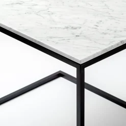 V.L. Lavorazioni In Ferro Side Tables<Esopo Black and White Side Table by Antonio Saporito