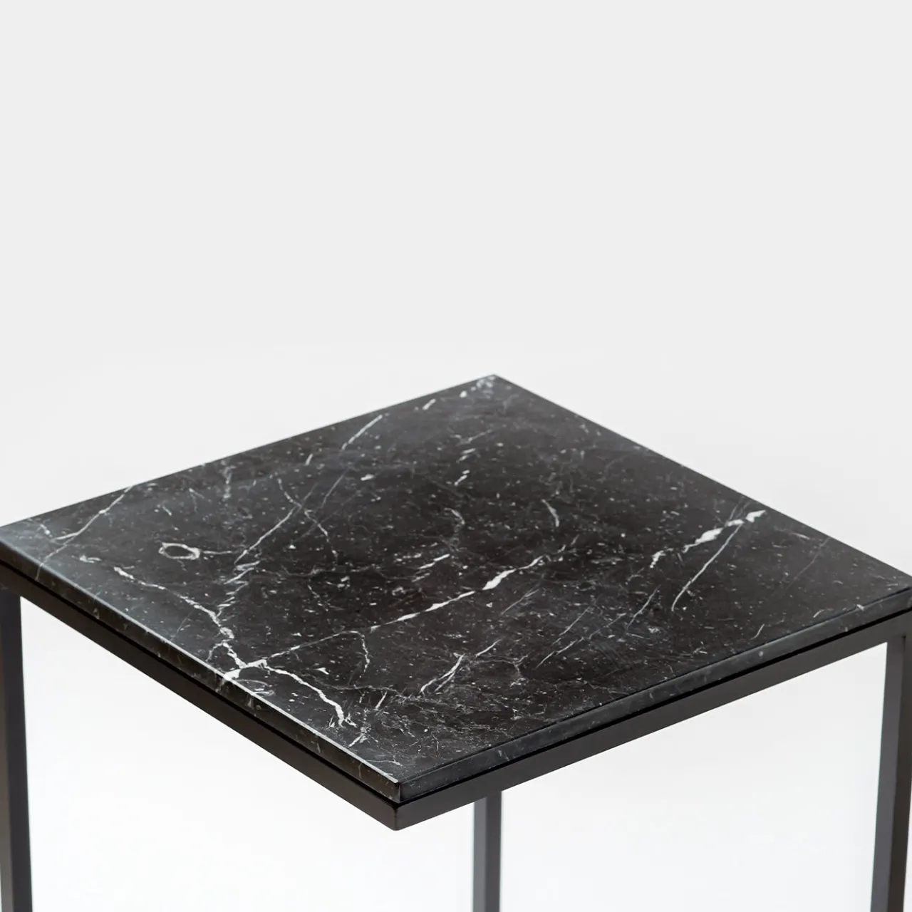 V.L. Lavorazioni In Ferro Side Tables<Esopo Black Side Table by Antonio Saporito