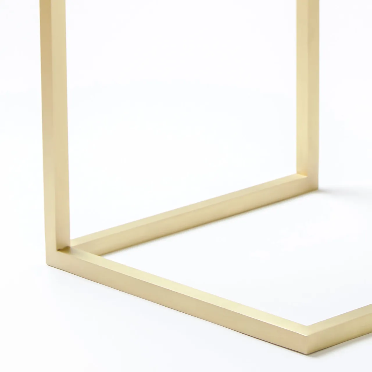 V.L. Lavorazioni In Ferro Side Tables<Esopo Brass and Black Marble Side Table by Antonio Saporito