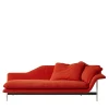 Cassina Chaises<Esosoft Right-Sided Orange Chaise Longue by Antonio Citterio