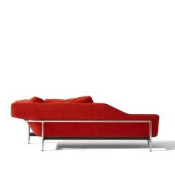 Cassina Chaises<Esosoft Right-Sided Orange Chaise Longue by Antonio Citterio