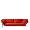 Cassina Sofas<Esosoft 3-Seater Orange Sofa by Antonio Citterio