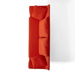 Cassina Sofas<Esosoft 3-Seater Orange Sofa by Antonio Citterio