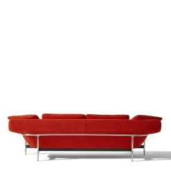 Cassina Sofas<Esosoft 3-Seater Orange Sofa by Antonio Citterio