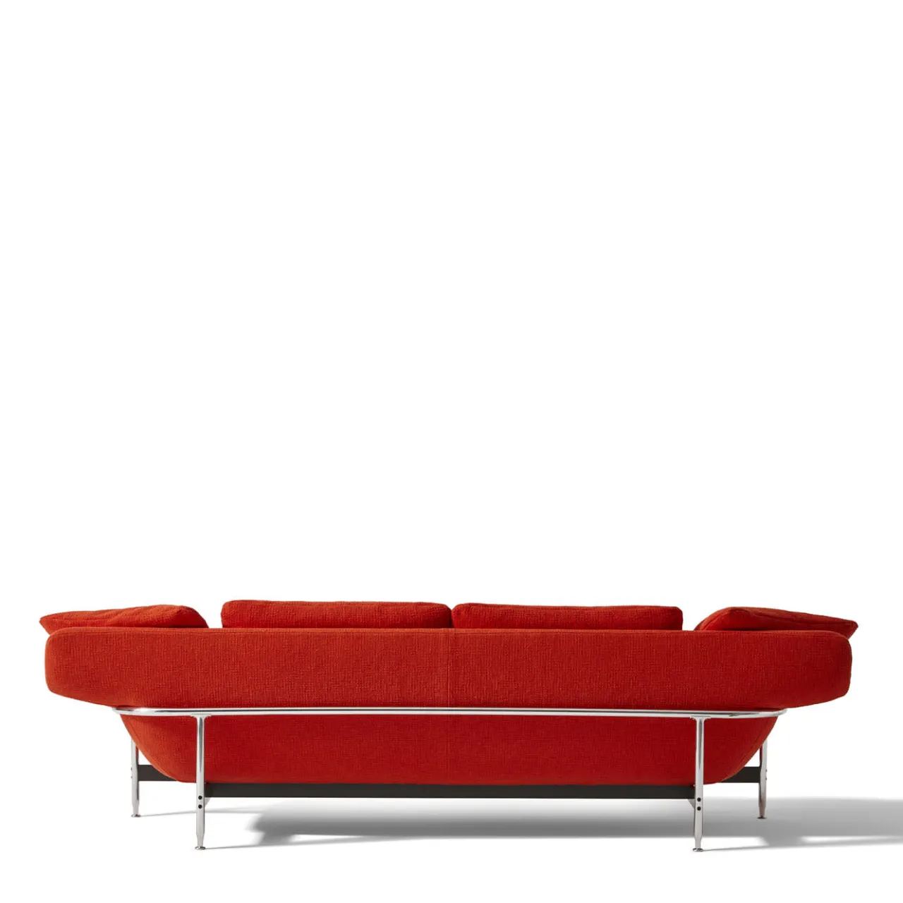 Cassina Sofas<Esosoft 3-Seater Orange Sofa by Antonio Citterio