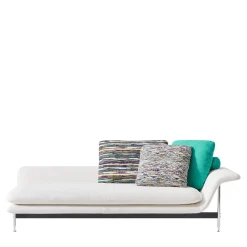 Cassina Chaises<Esosoft White Chaise Longue by Antonio Citterio