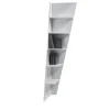 My Home Bookcases<Esquina White Angular Bookcase by My_Lab