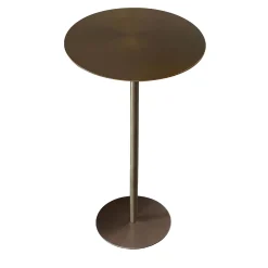 mg12 by Monica Geronimi Side Tables<Ester Tall Bronze Steel Side Table