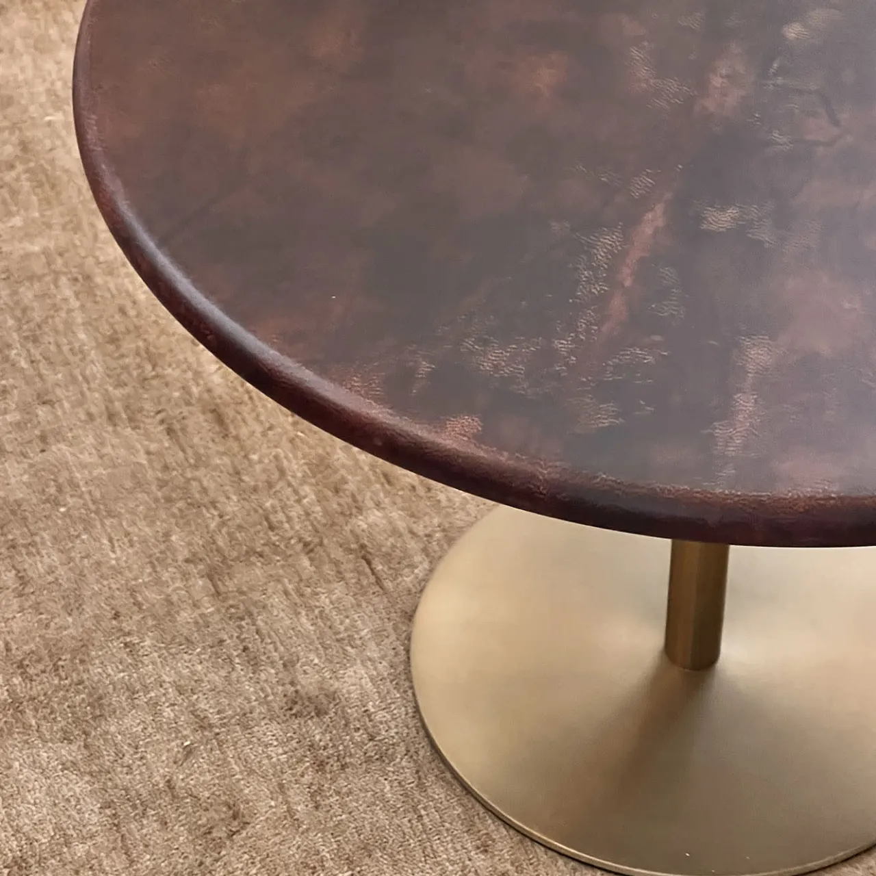 mg12 by Monica Geronimi Coffee Tables<Ester Tobacco Parchment Coffee Table
