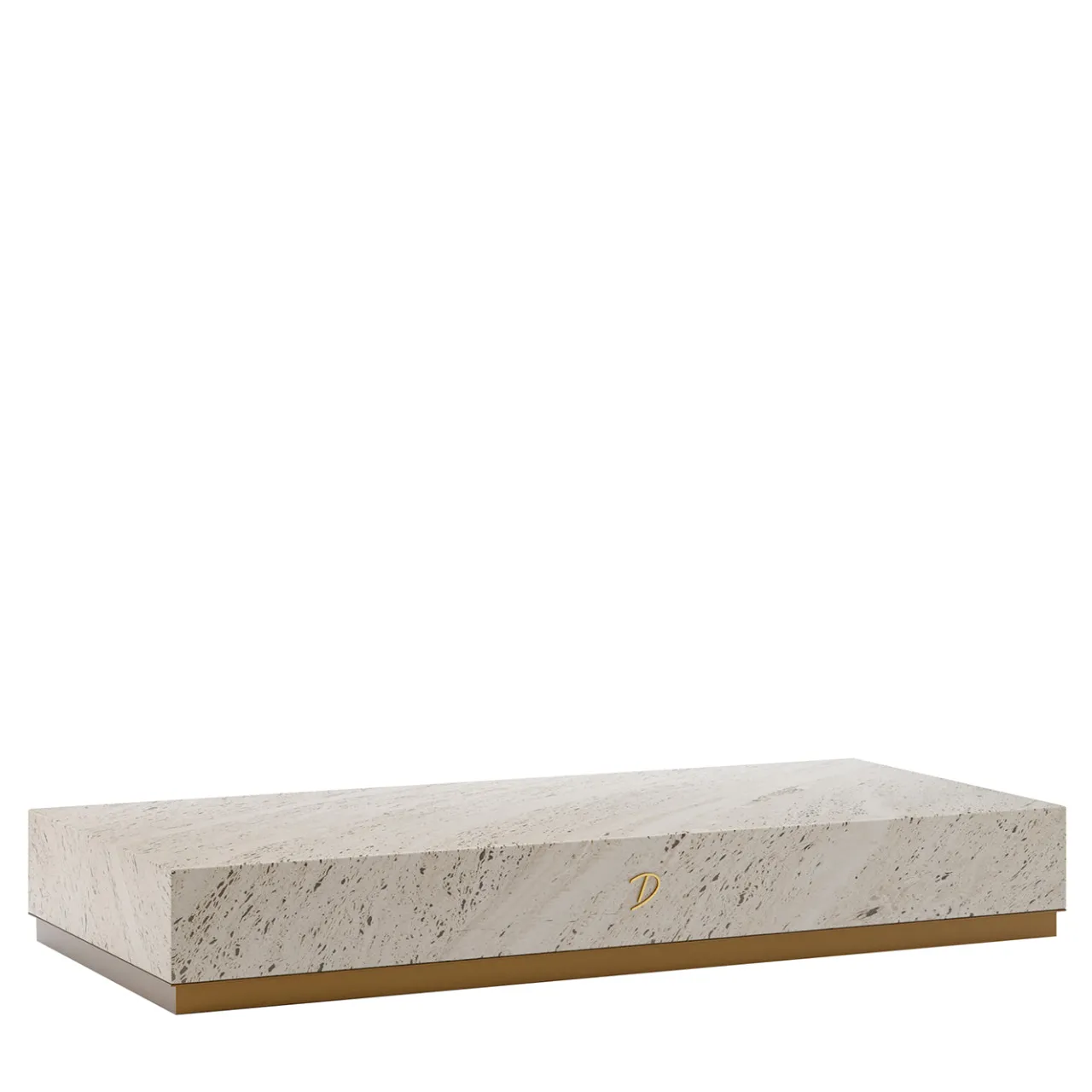 Dolcefarniente Outdoor by DFN Outdoor Coffee Tables<Eternal Square Backlit Travertine Marble Low Table by Bebo & Angel