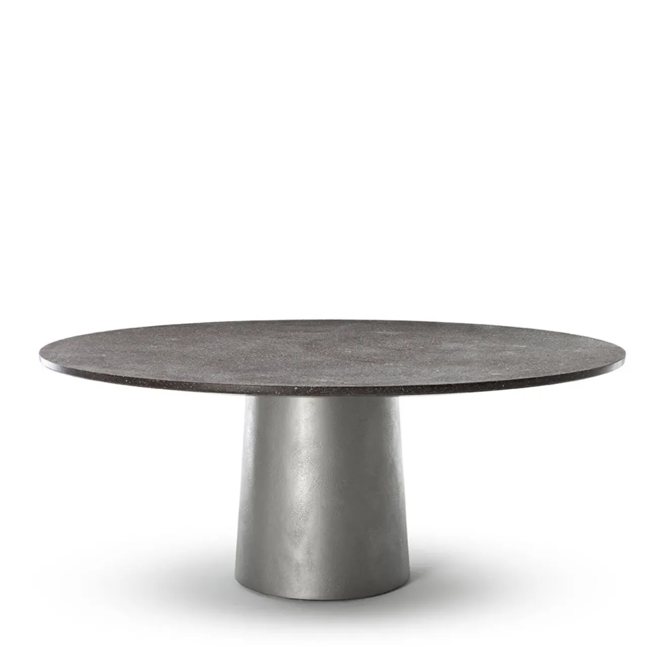 Exteta Outdoor Dining Tables<Etna Round Porphyry Outdoor Dining Table by Massimo Castagna